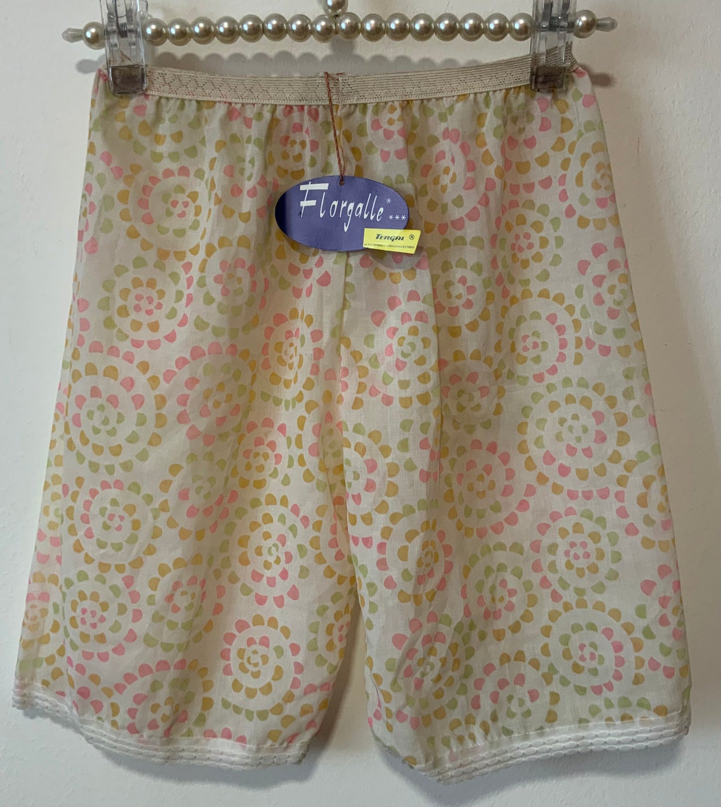 Bermuda Transparent DeadStock 1970 Vintage Chic Original
