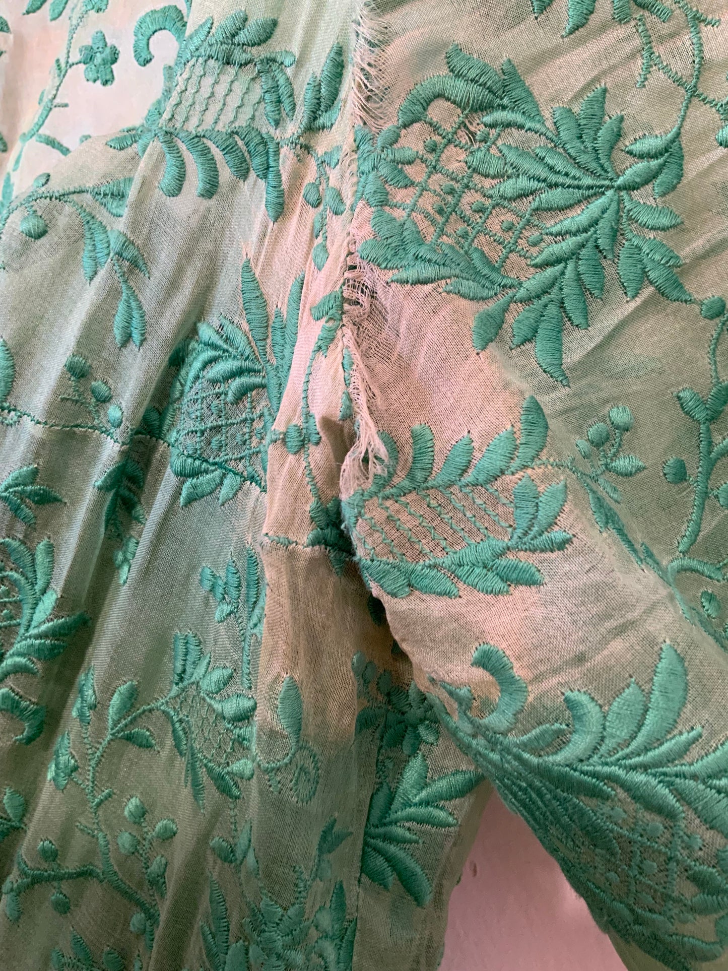 Robe Haute Couture Allemagne Schiesser Pièce de musée environ 1960 Fleurs