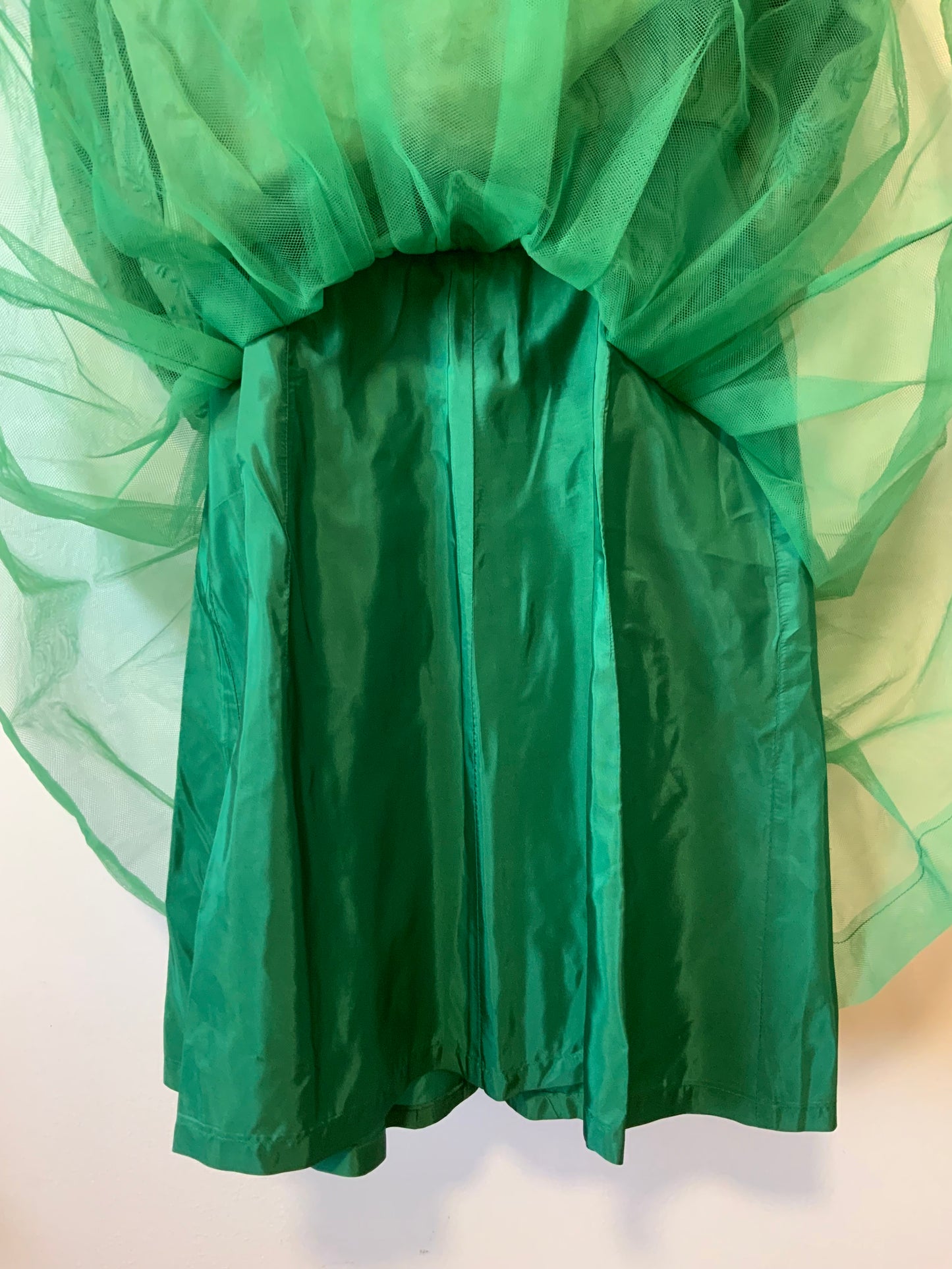 Robe Haute Couture Allemagne Schiesser Pièce de musée environ 1960 Fleurs