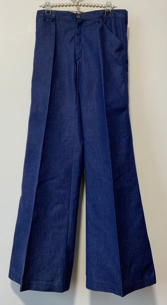 Jean Pattes d’elephant Denim 70s Deadstock Vintage 1971