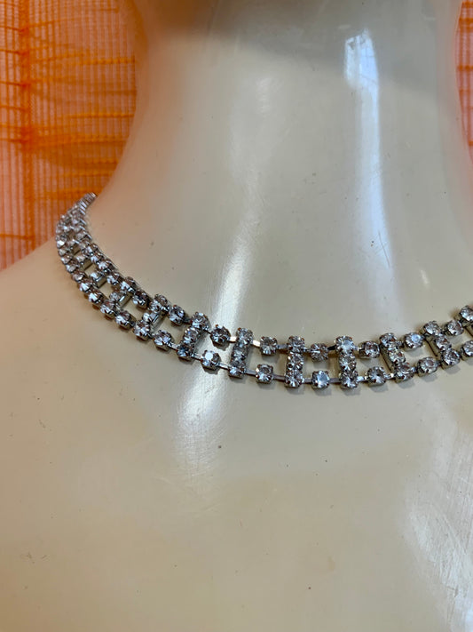 Sublime Collier strass LDADPP Vintage 2000’