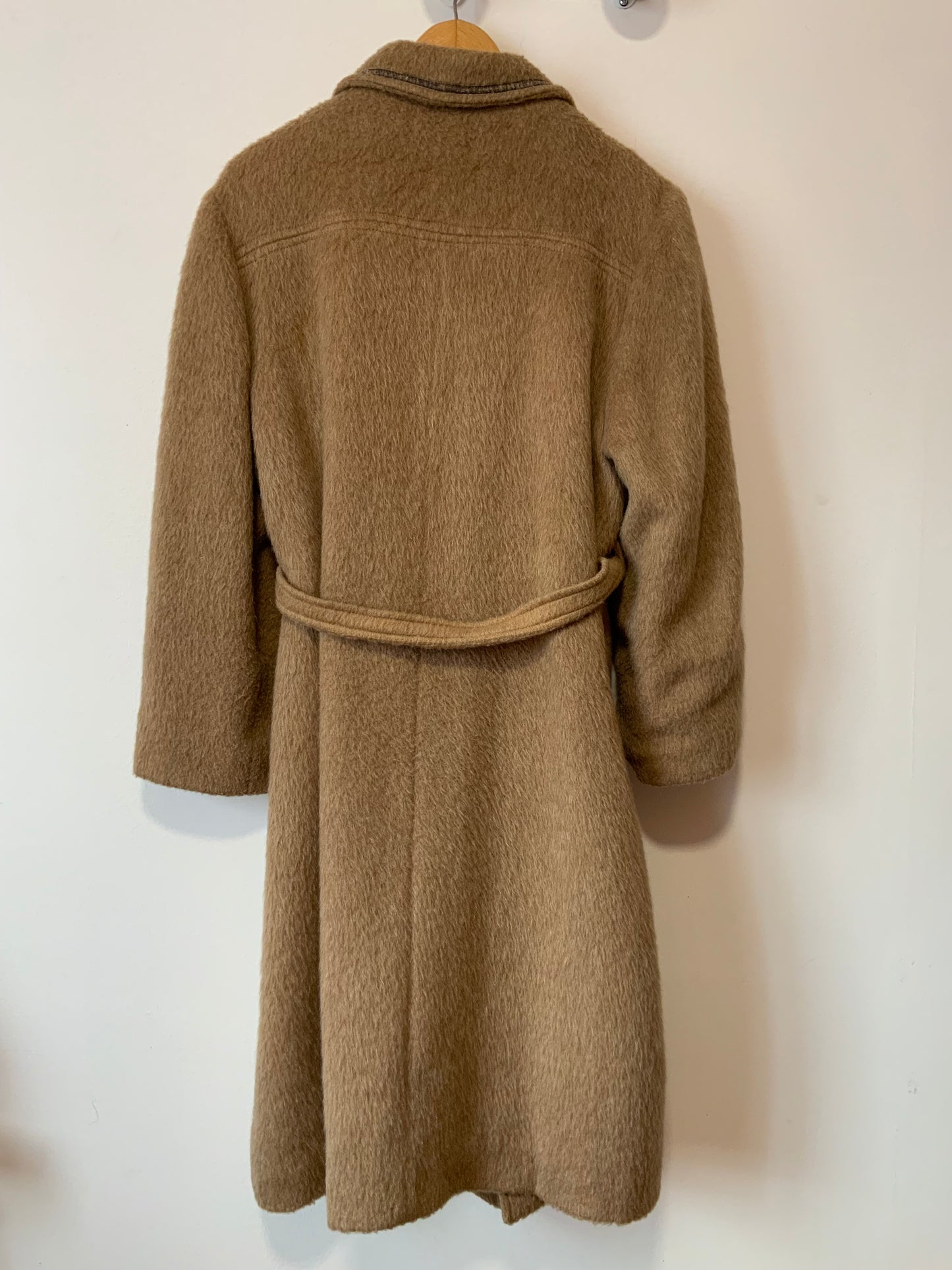 Sublime Manteau Trench en Laine de lama Haut de gamme Vintage Qualité Chic France