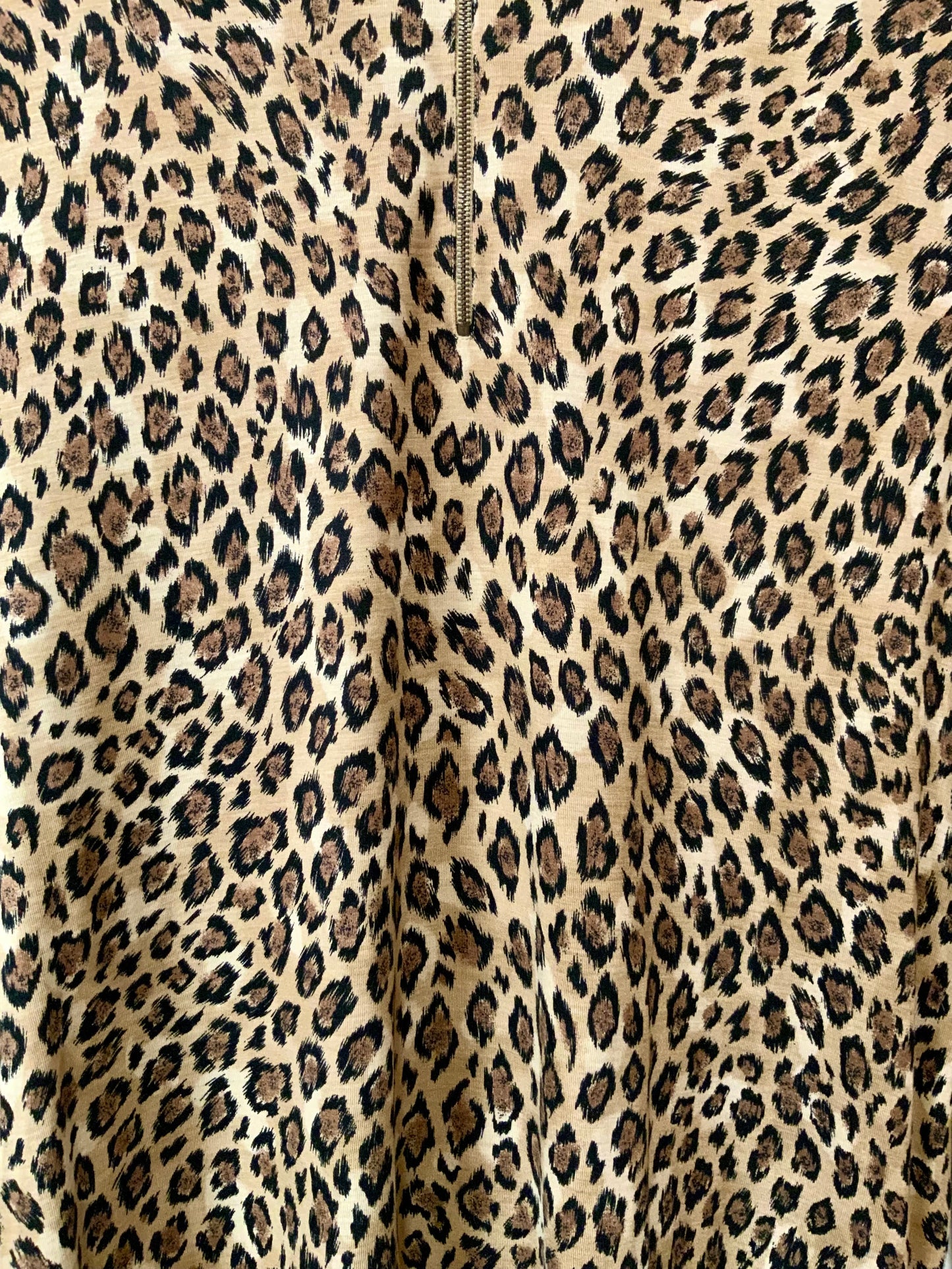 Top Blouse léopard Vintage Neuf Deadstock Viscose