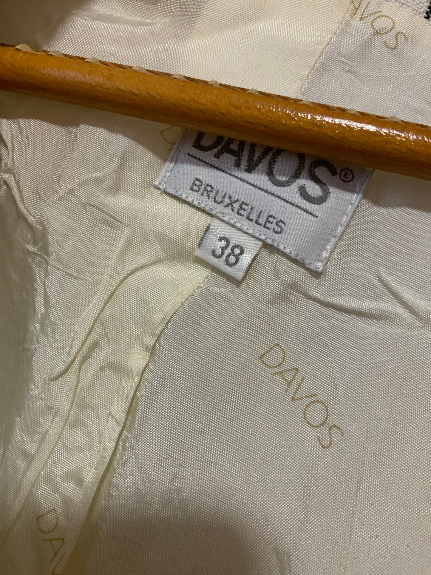 Superbe Veste courte volume à rayures 1980/90 Épaulettes
