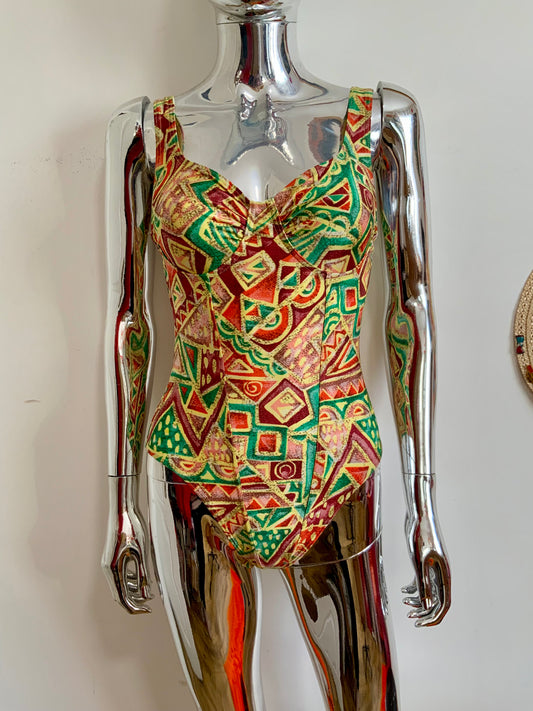 Maillot de bain 1 pièce Speedo Vintage 1980/90