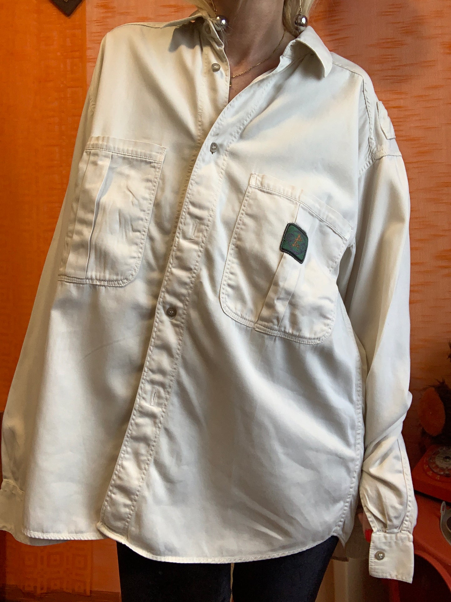 Chemise Benetton Italy Vintage