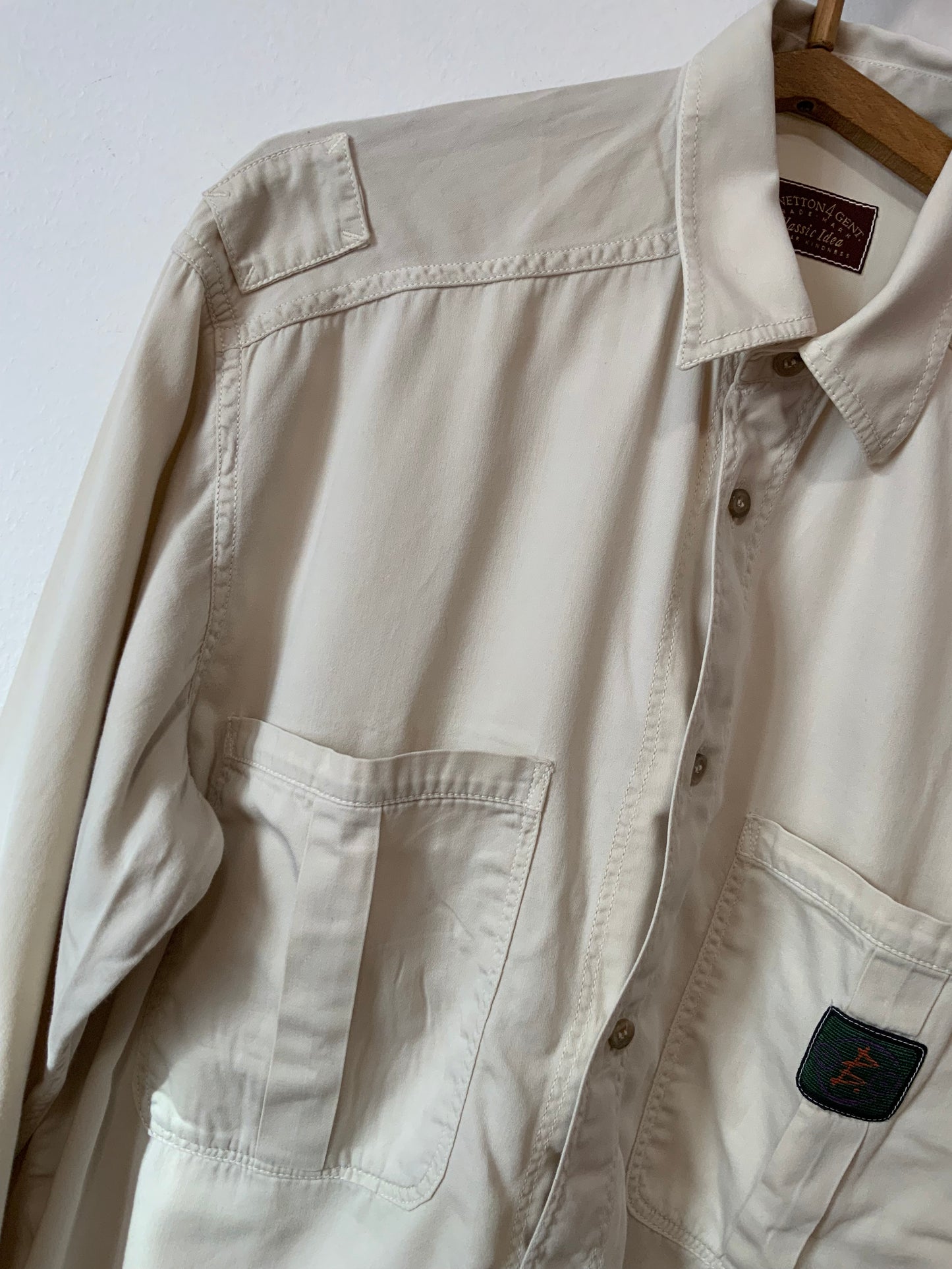 Chemise Benetton Italy Vintage