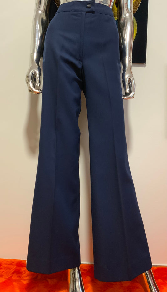 Superbe pantalon pattes d’éléphant Tergal Deadstock