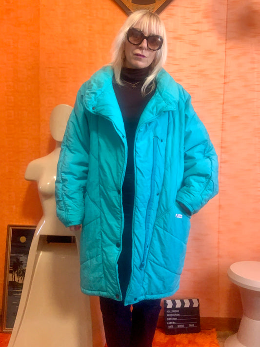 RESERVE - Manteau Anorak Long 1980 Vintage K Way