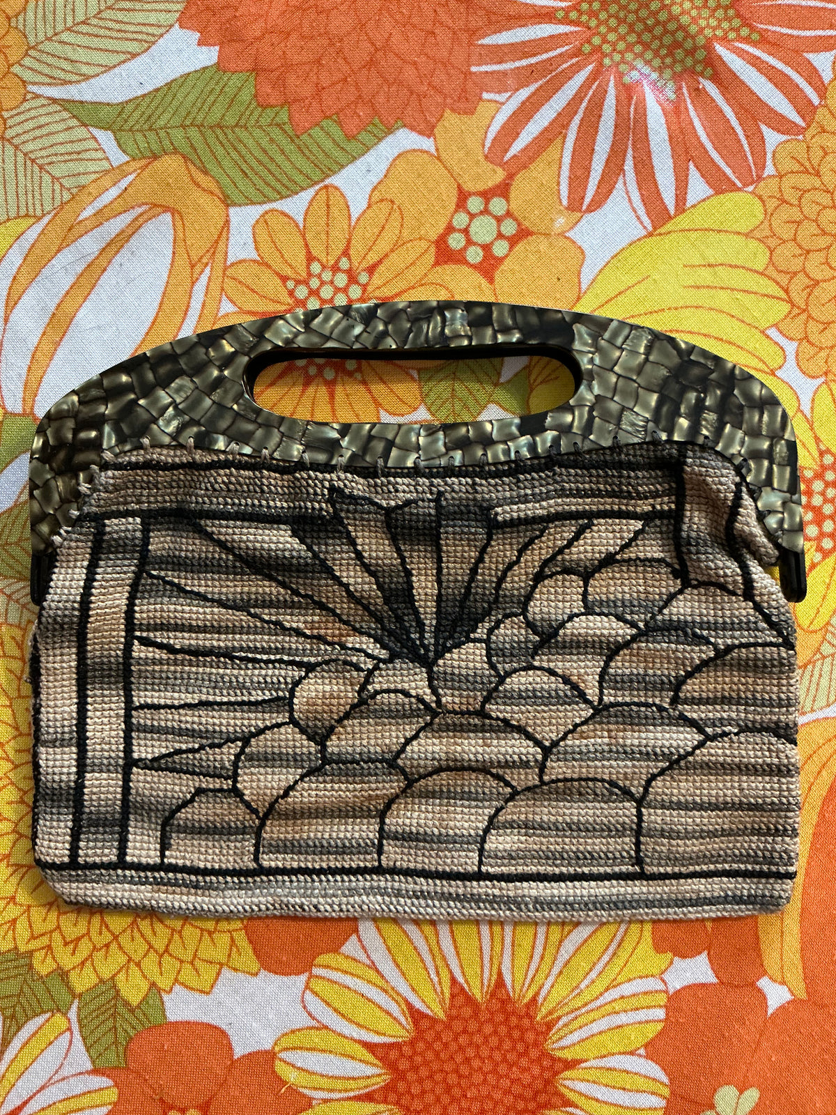 Sac à main Pochette Ancienne Antique 1900 Bakélite Vintage Collection