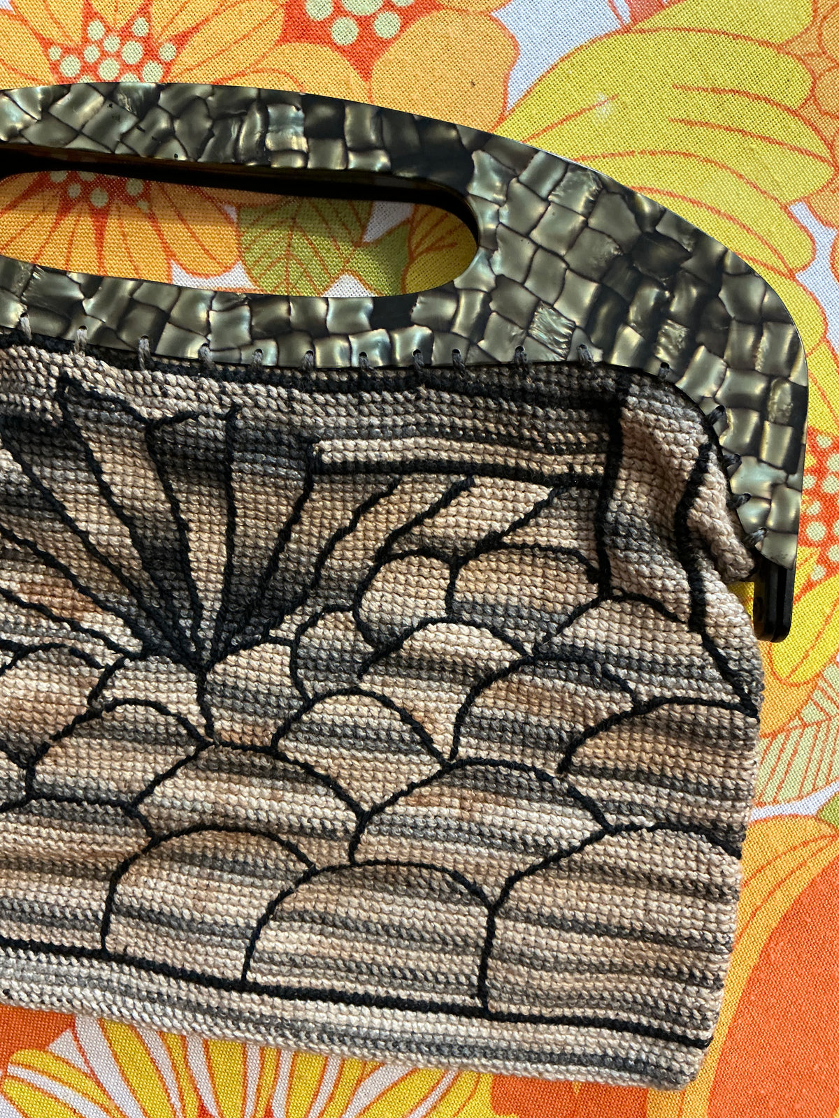 Sac à main Pochette Ancienne Antique 1900 Bakélite Vintage Collection