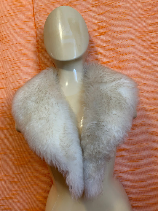 Col Collier Fourrure de renard Confection Main Ancien