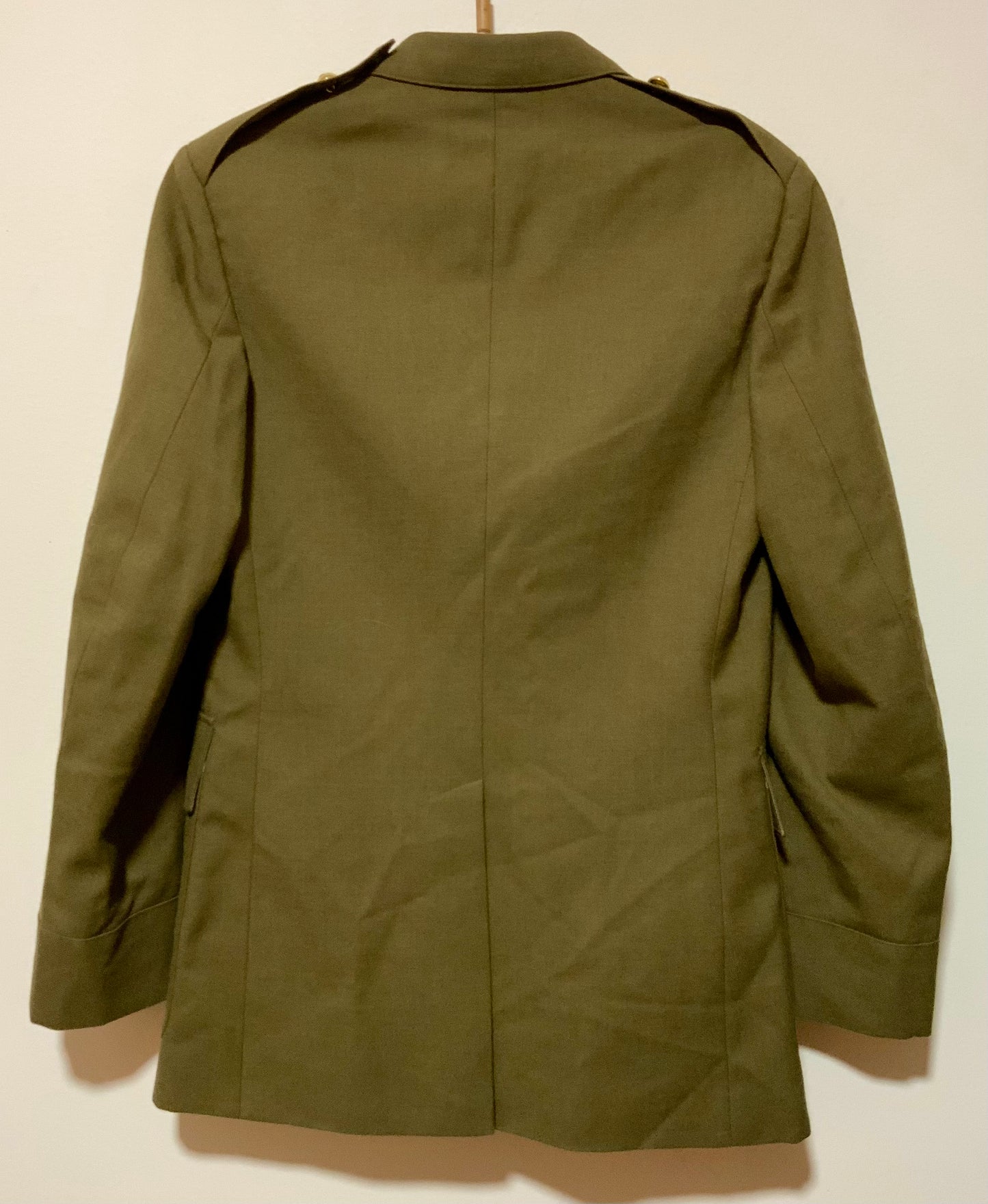Veste Uniforme Officier Armée Belgique Vintage 1983 Neuve