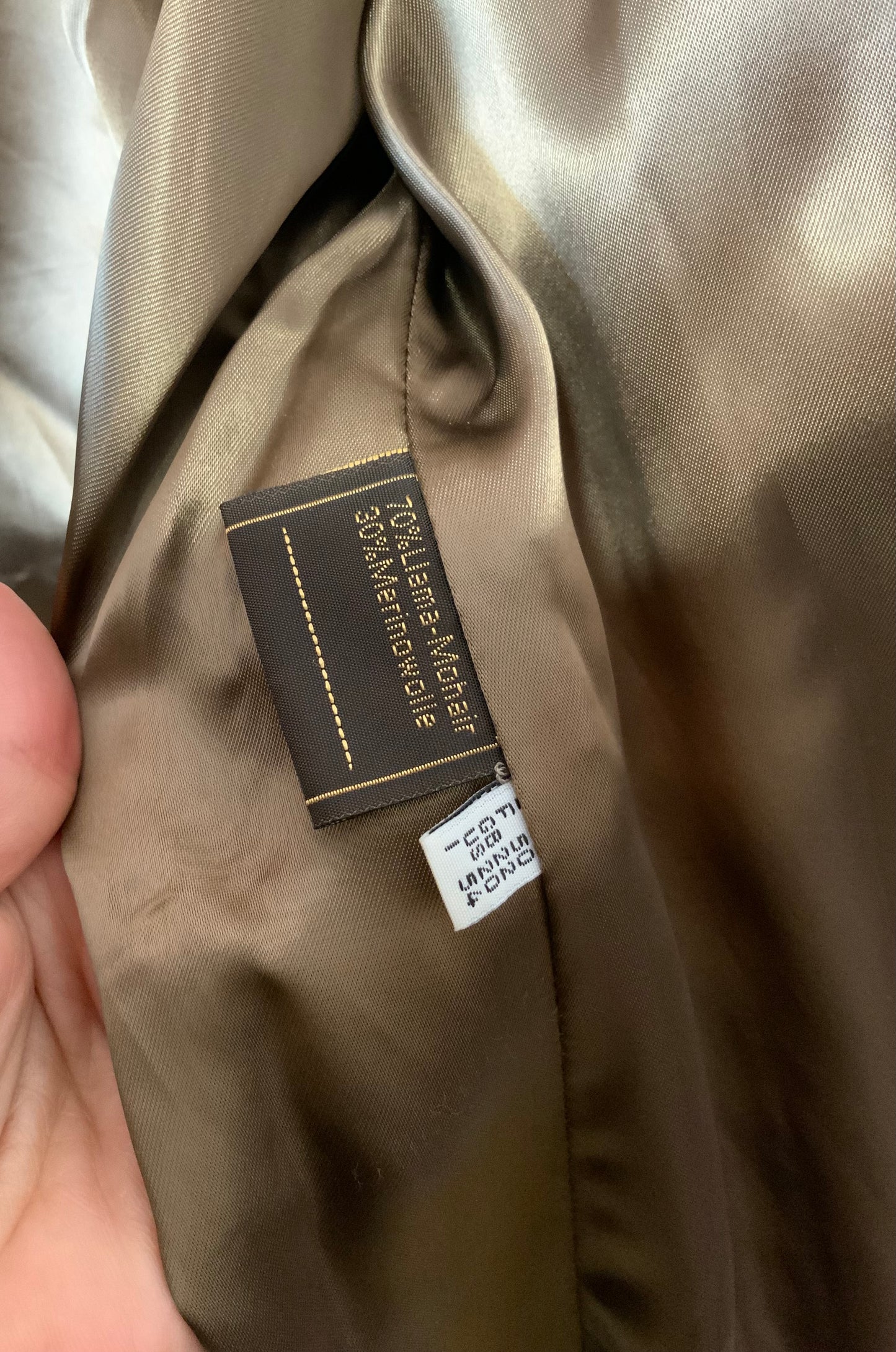 Superbe manteau en pure laine de lama Vintage Germany