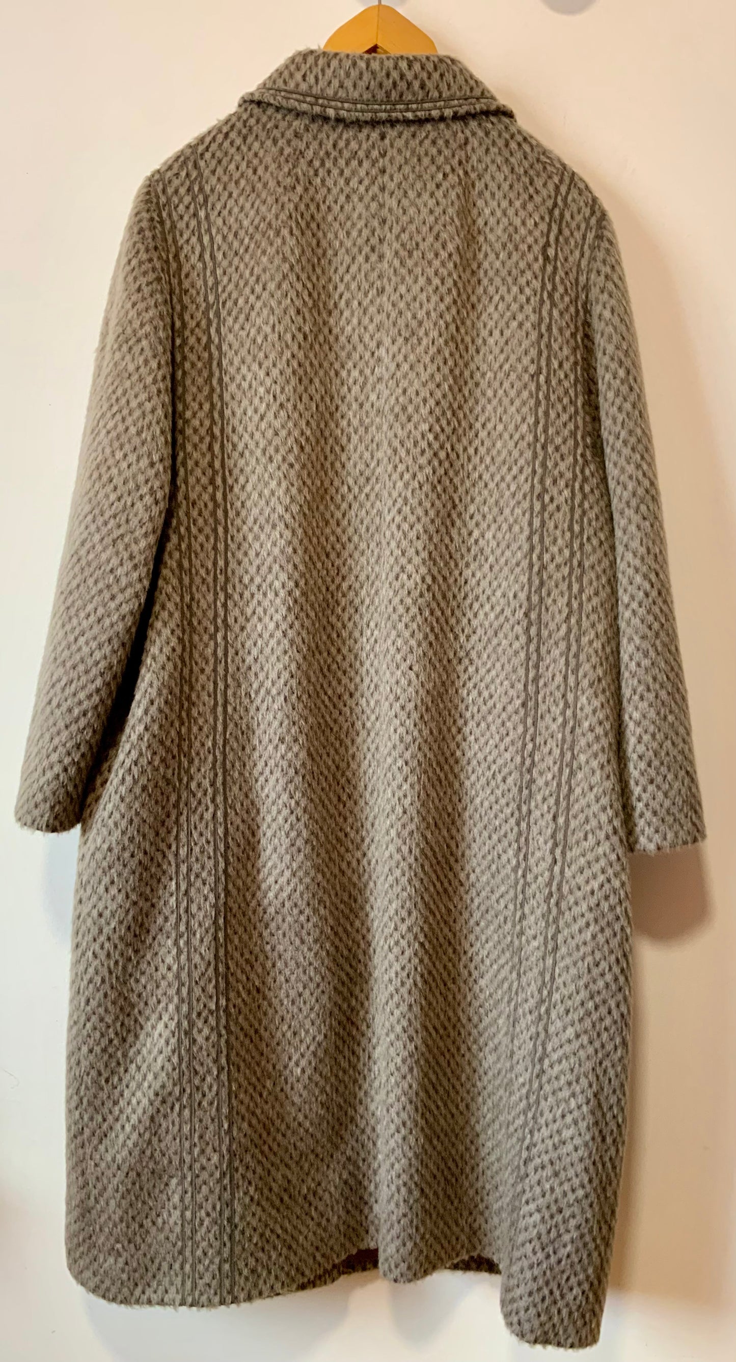 Superbe manteau en pure laine de lama Vintage Germany